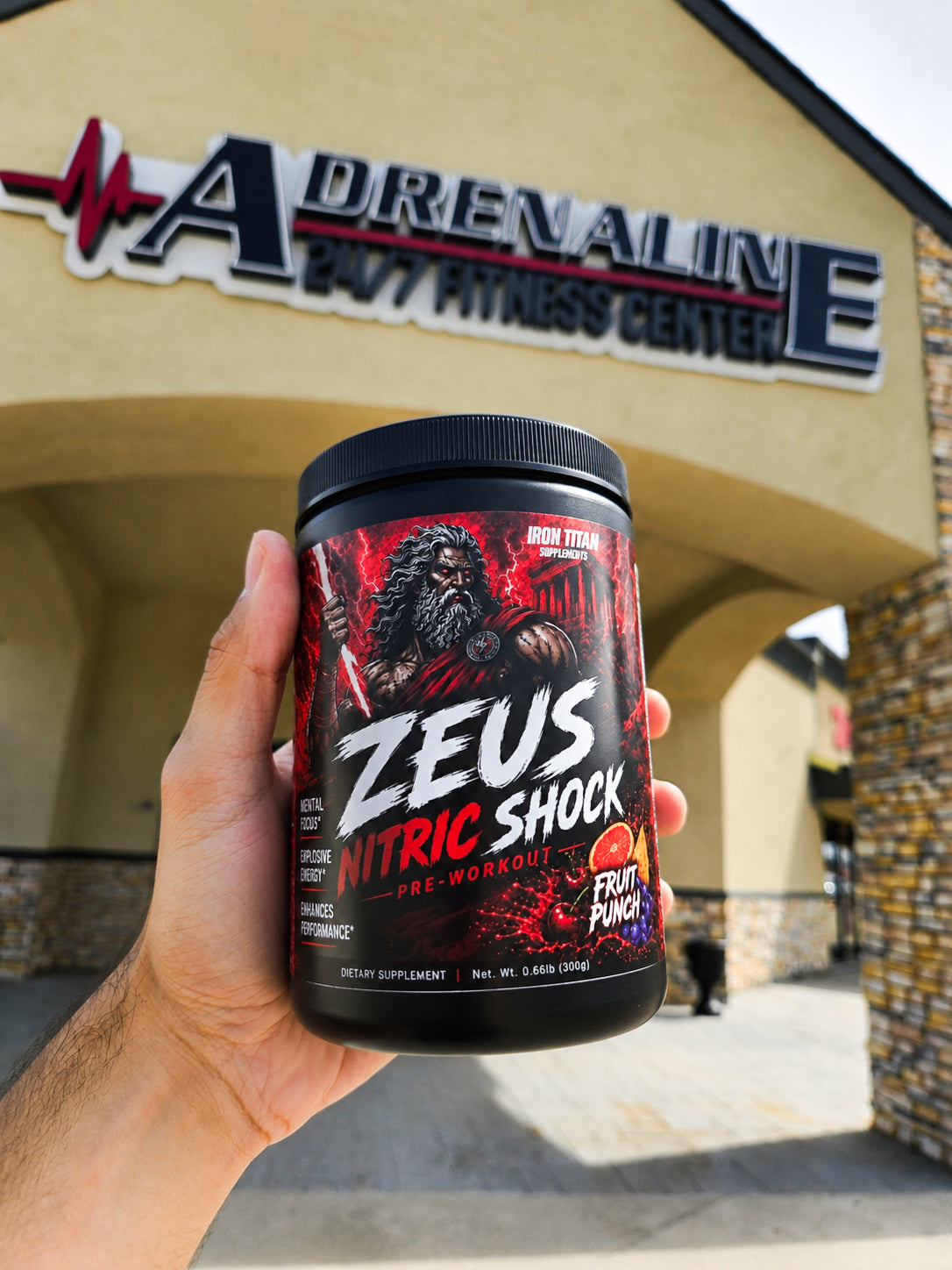 Iron Titan Partners with Adrenaline Gym to Bring Premium Apparel and Supplements to Serious Athletes