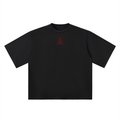 Oversized Powerhouse Drop Shoulder T-Shirt (Red)