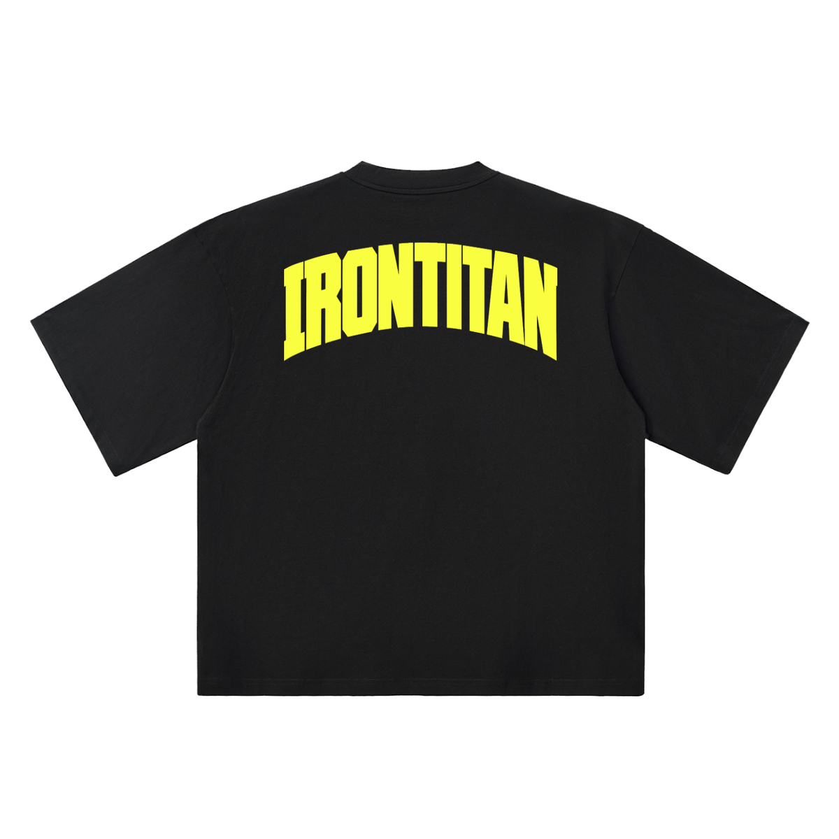Oversized Powerhouse Drop Shoulder T-Shirt (Yellow)