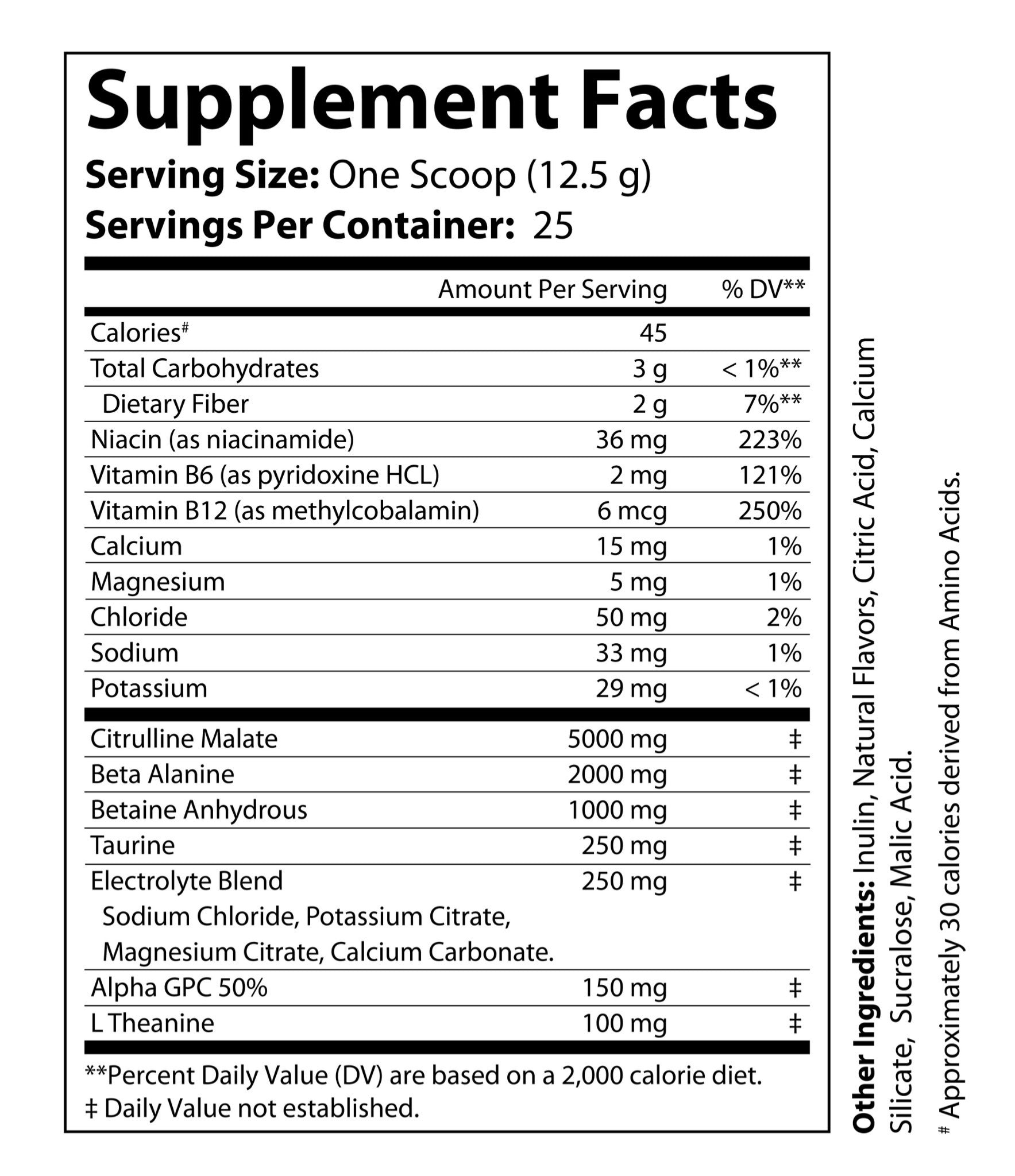 Hades' Non-Stim PUMP Pre-Workout (Ghoul Blood)