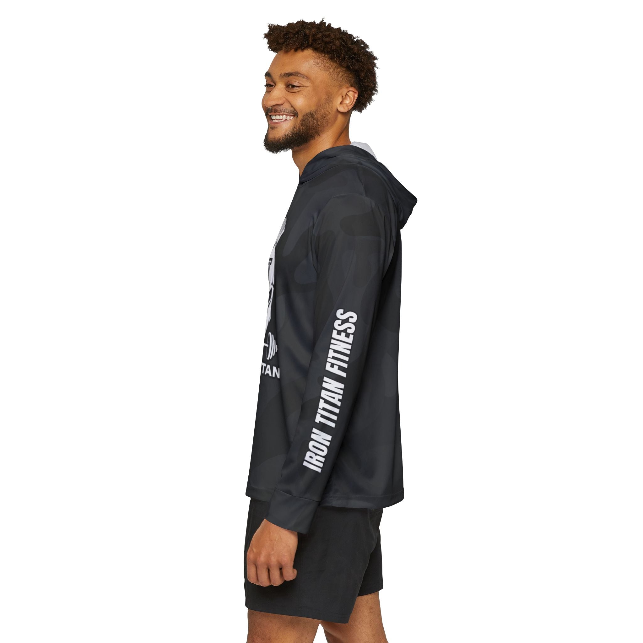 Men's Blackout Camo Performance Hoodie