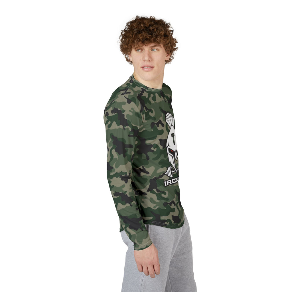 Men's Old School Camo Lightweight Performance Longsleeve Tee