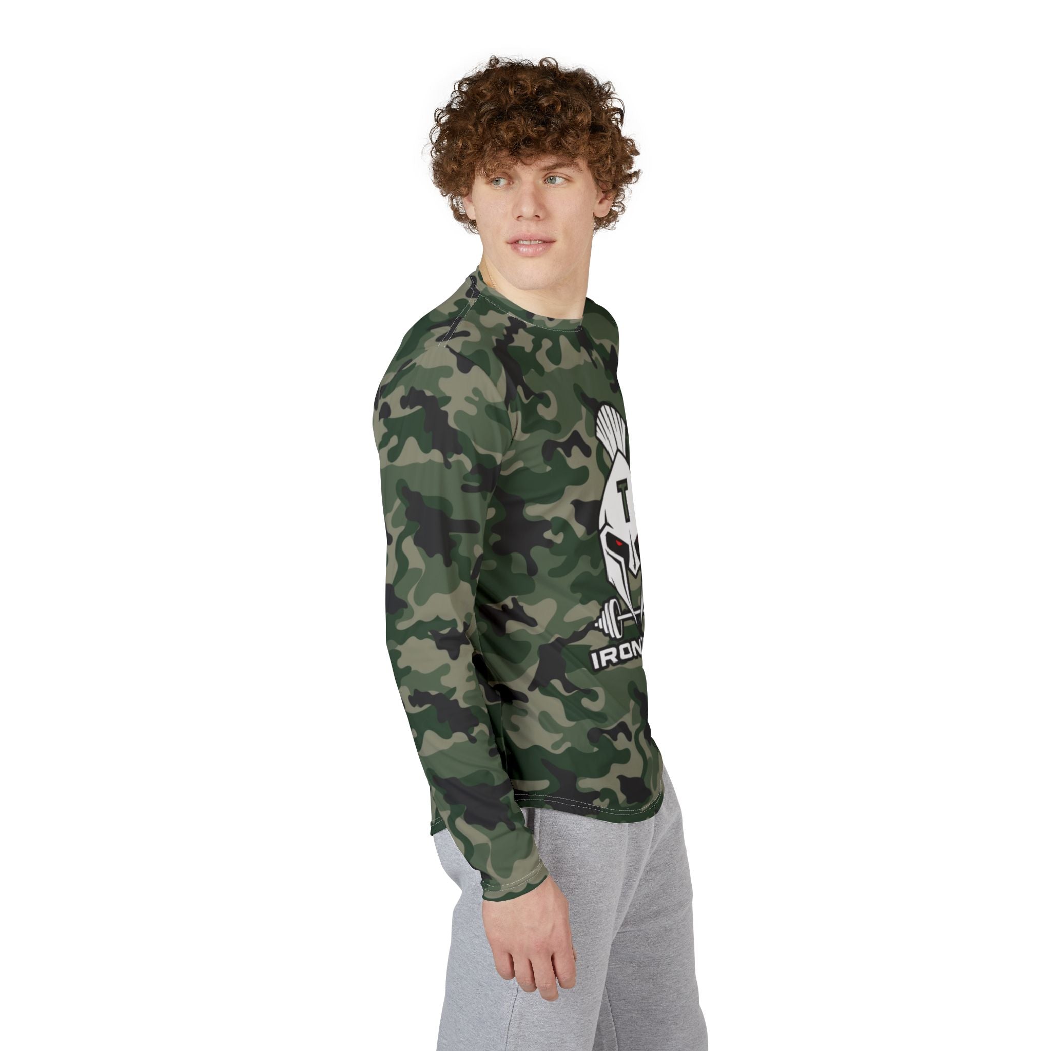 Men's Old School Camo Lightweight Performance Longsleeve Tee