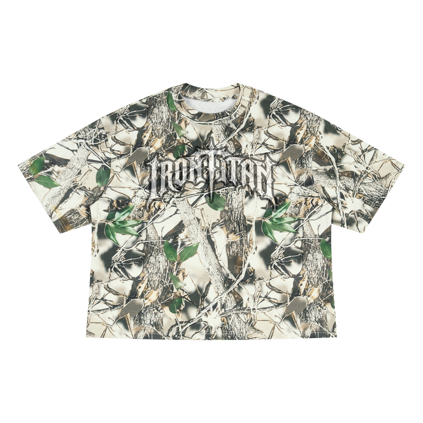 Unisex Iron Titan Tree Camo Boxy T-Shirt
