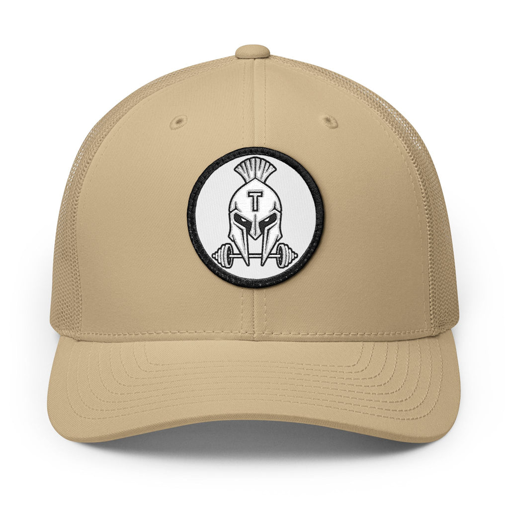 Iron Titan Patch Trucker Hat (Khaki)