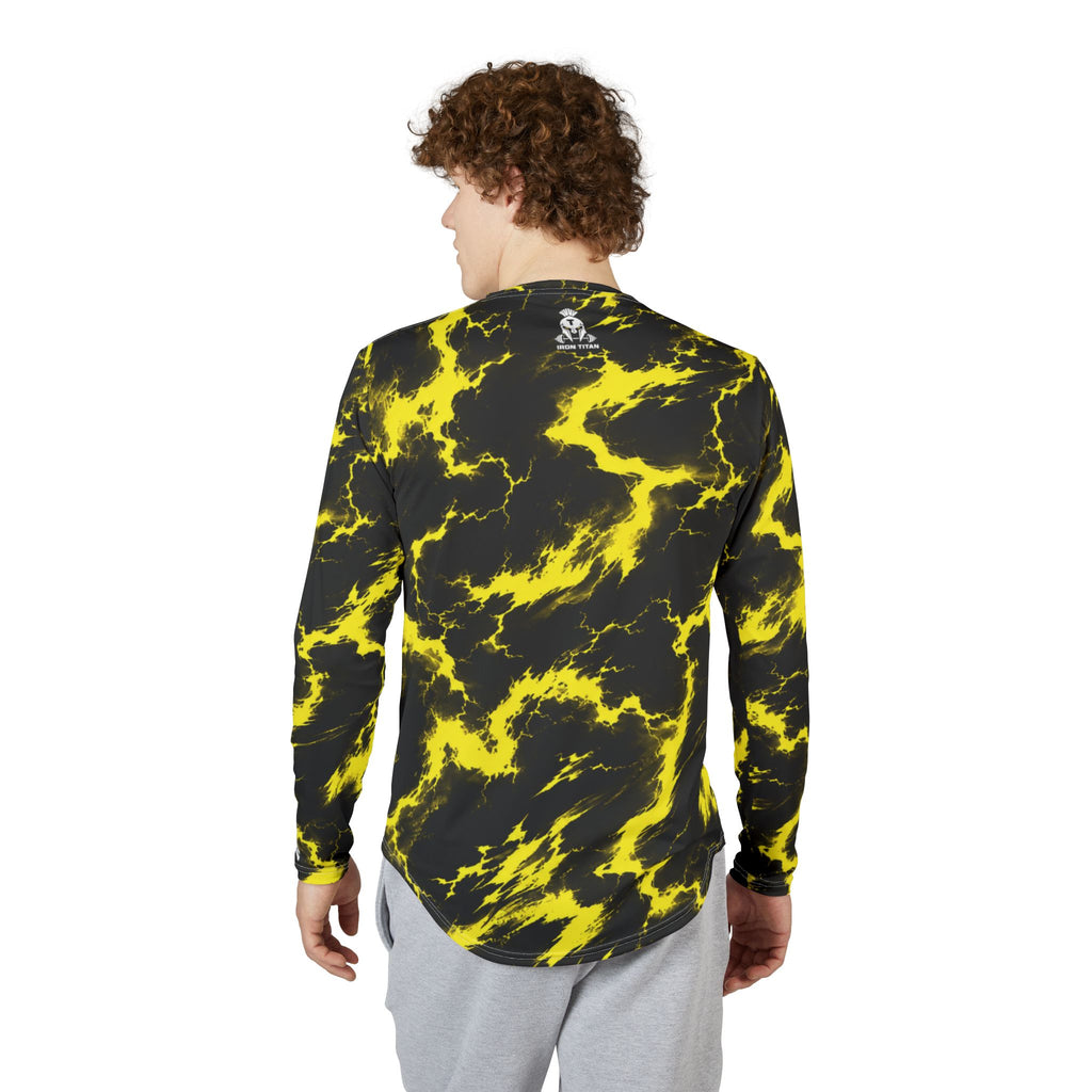 Men's Electric Shock Lightweight Performance Longsleeve Tee