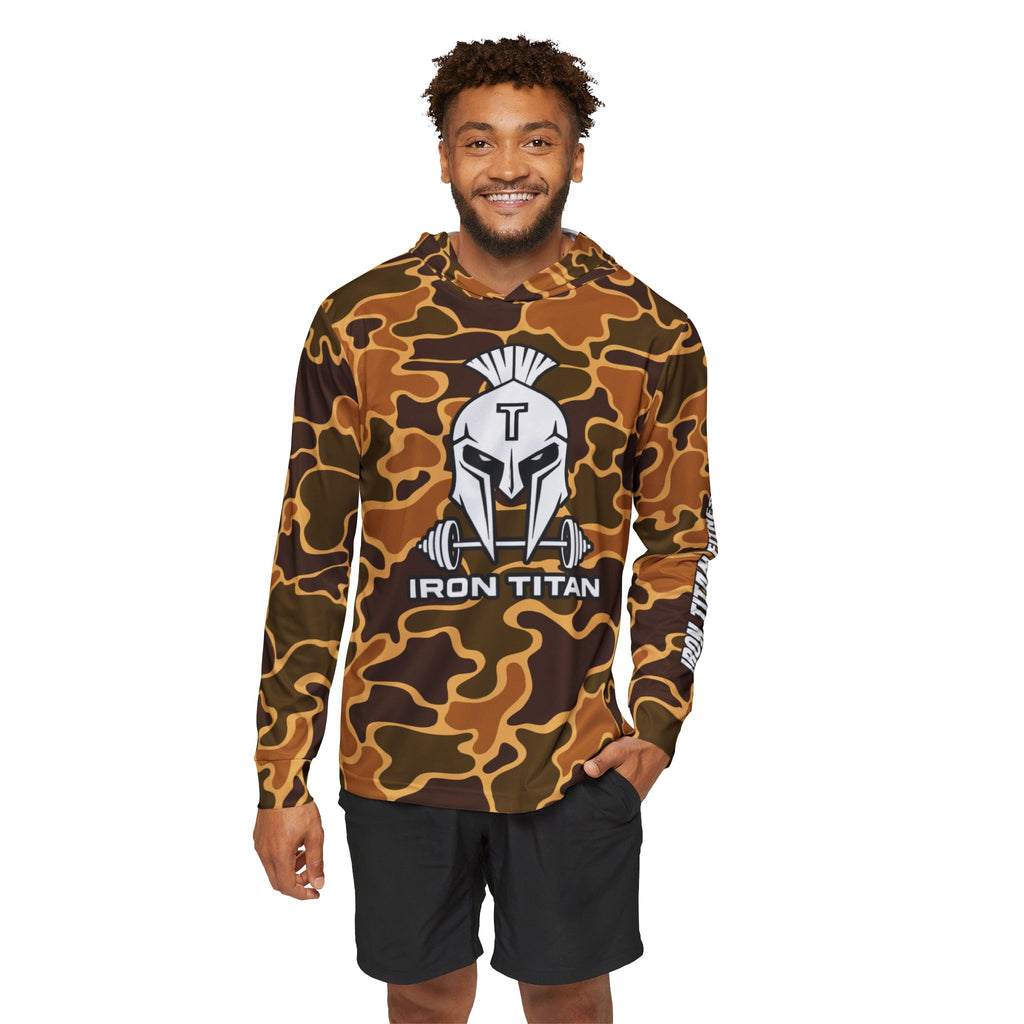 Men's Bearded Dragon Camo Performance Hoodie