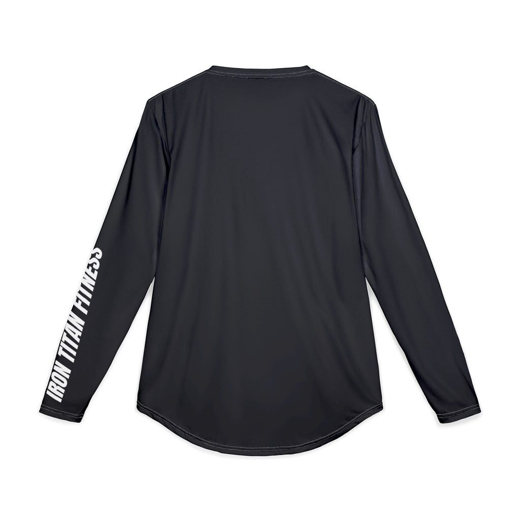 Men's Black Lightweight Performance Longsleeve Tee