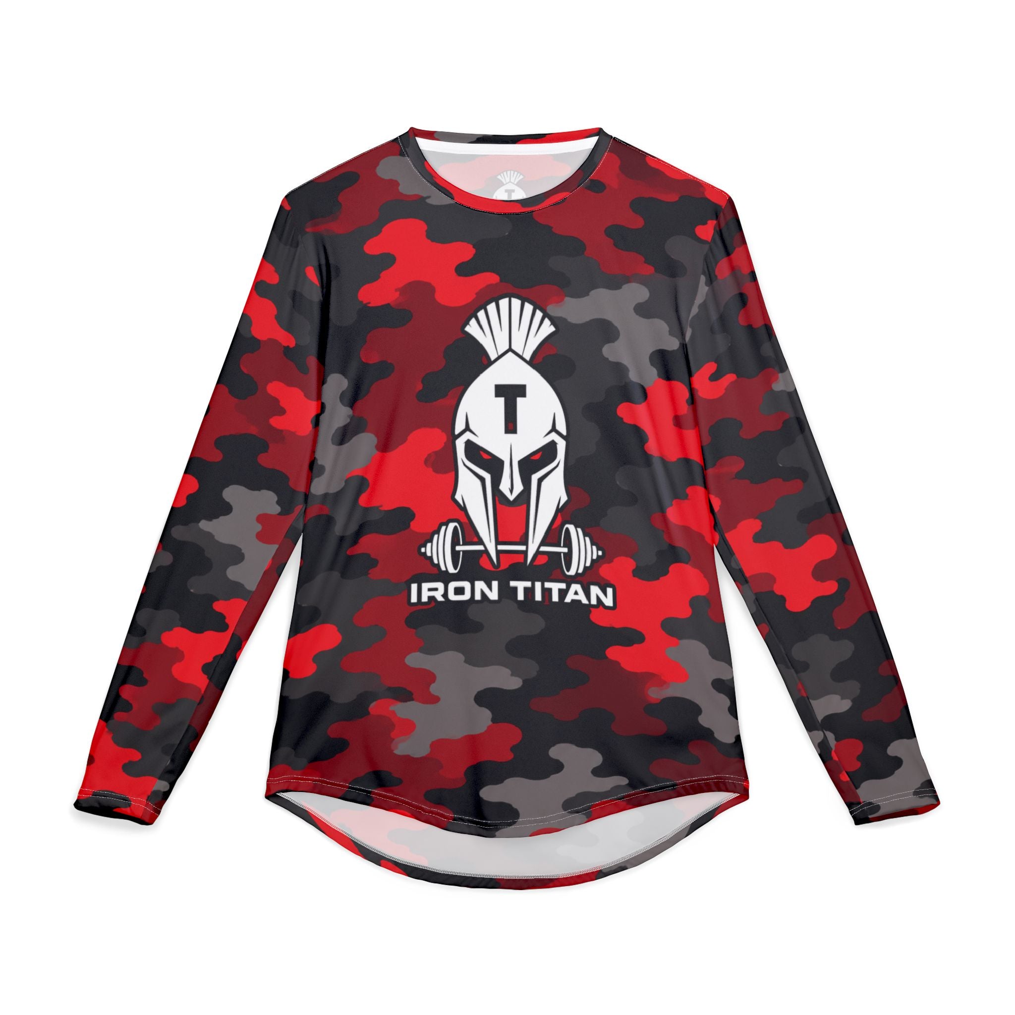 Men's Warpath Red Lightweight Performance Longsleeve Tee