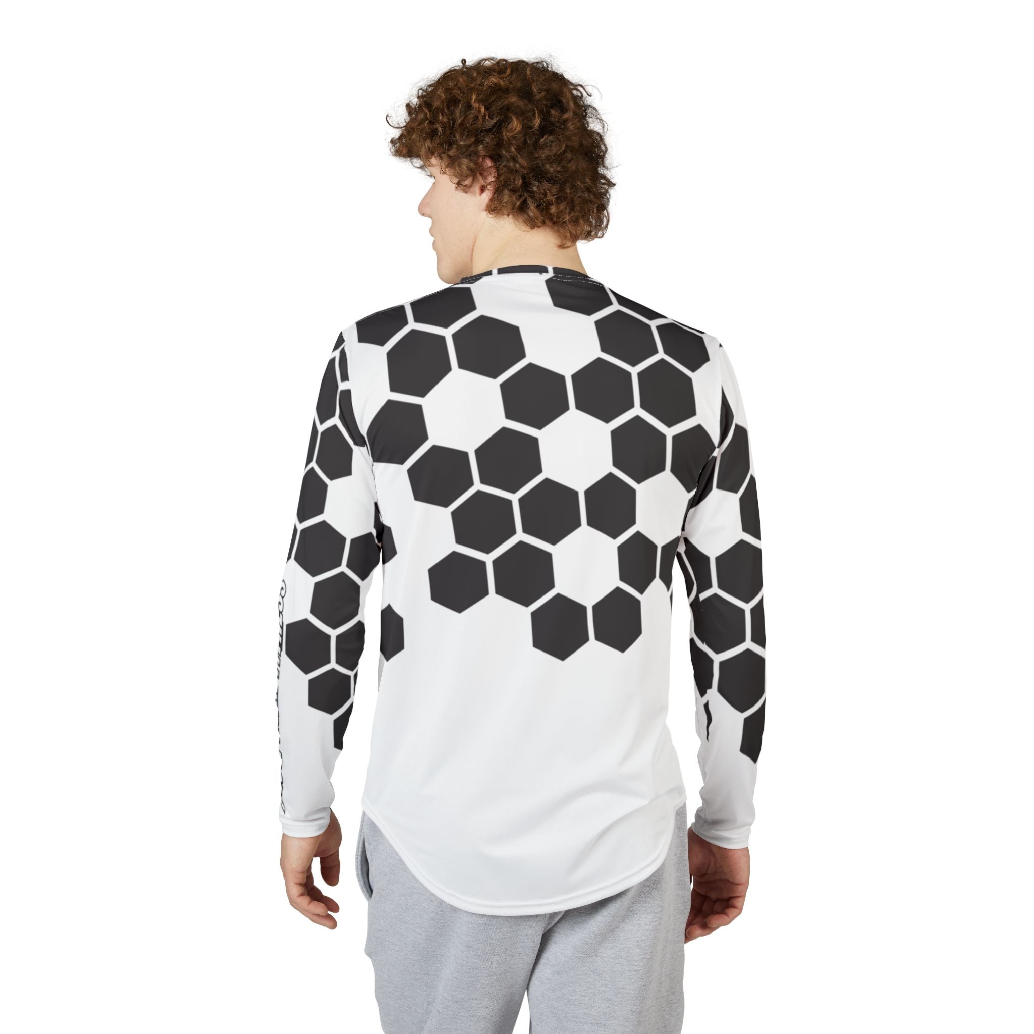Men's Hex Hive Lightweight Performance Longsleeve Tee