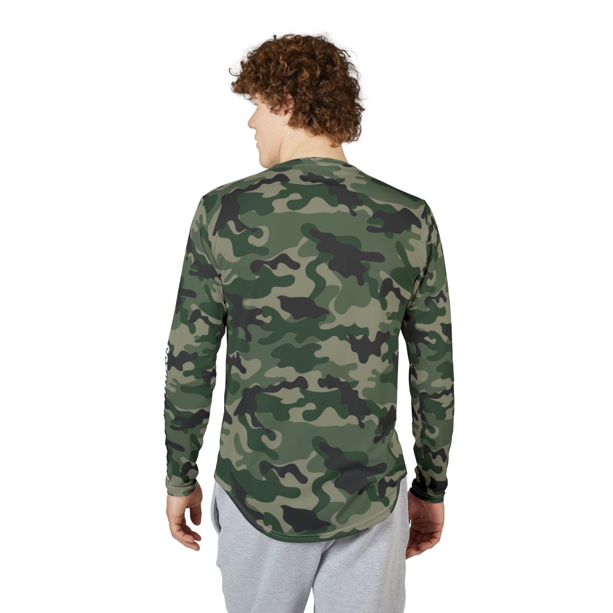 Men's Old School Camo Lightweight Performance Longsleeve Tee