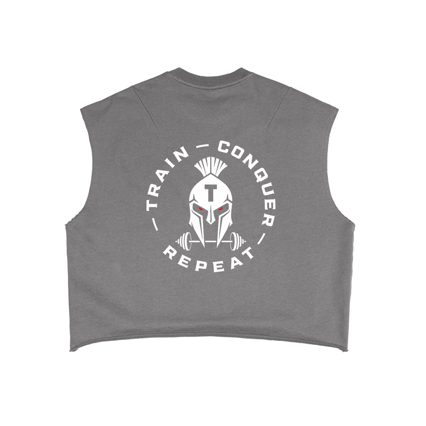 Unisex Iron Titan French Terry Boxy Tank Top