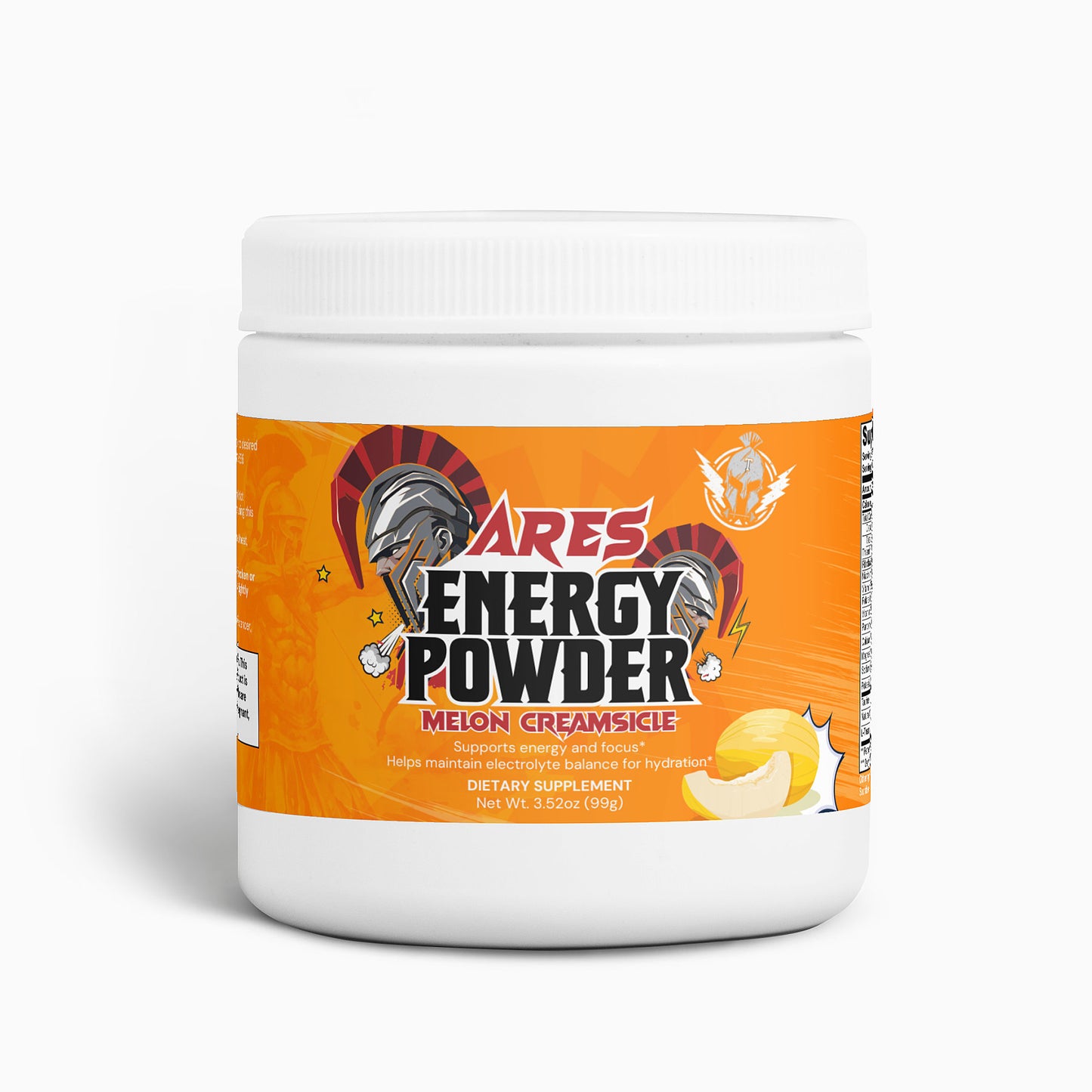 Ares' Energy Powder (Melon Creamsicle)