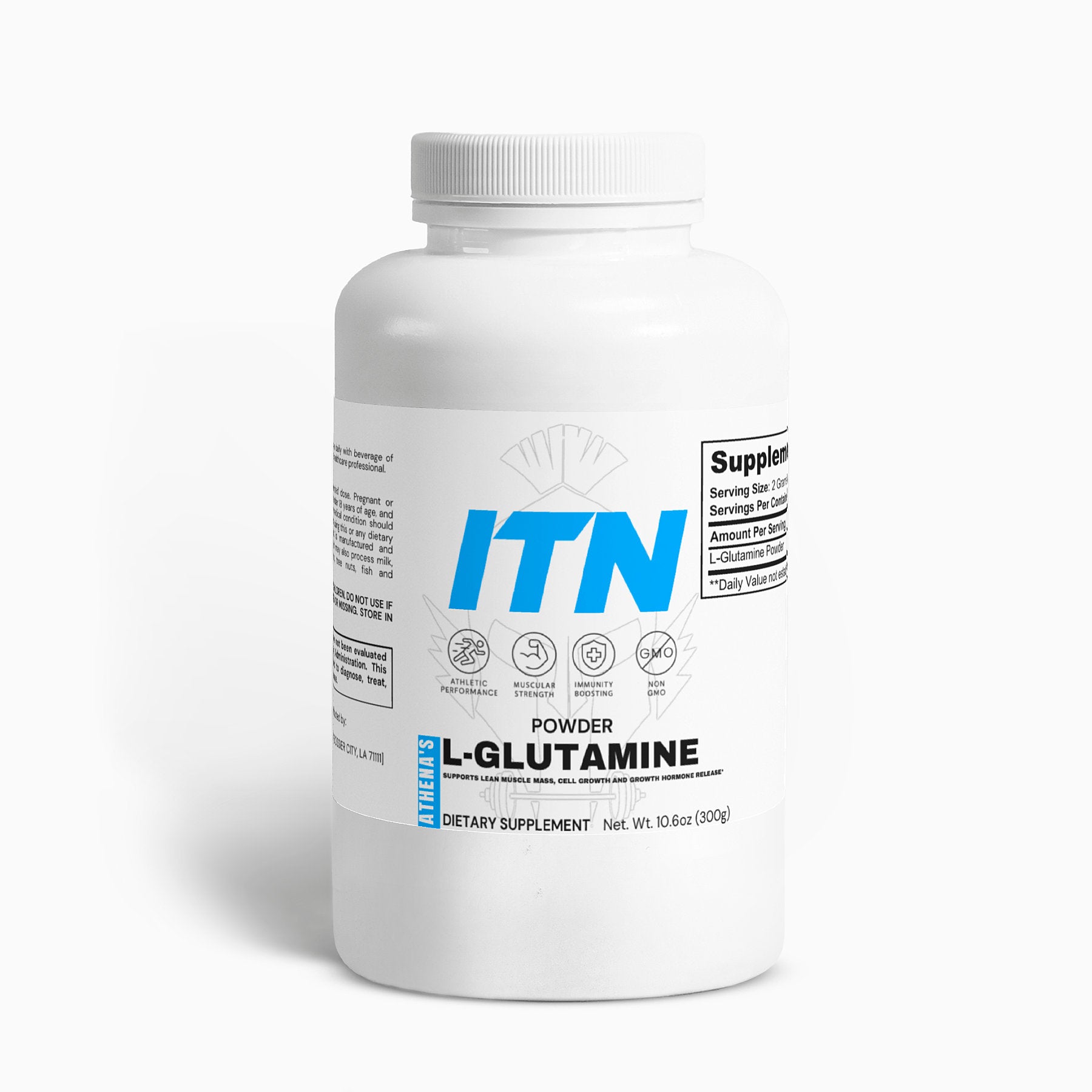 Athena's L-Glutamine Powder