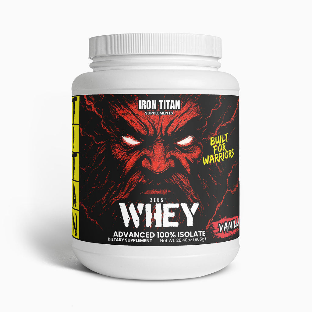 Zeus' Advanced 100% Whey Protein Isolate (Vanilla)