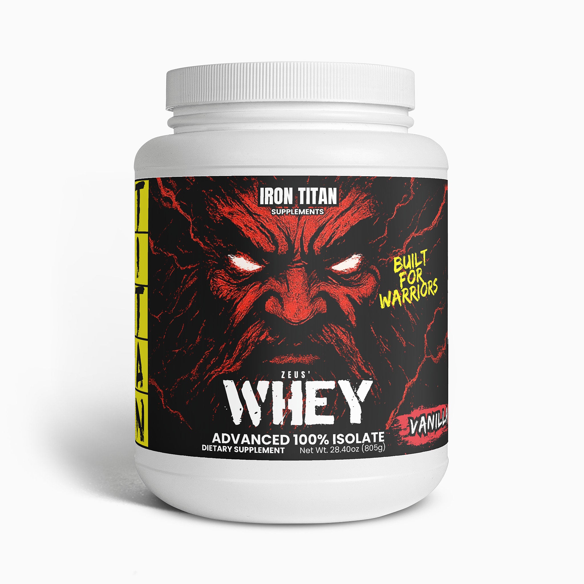 Zeus' Advanced 100% Whey Protein Isolate (Vanilla)