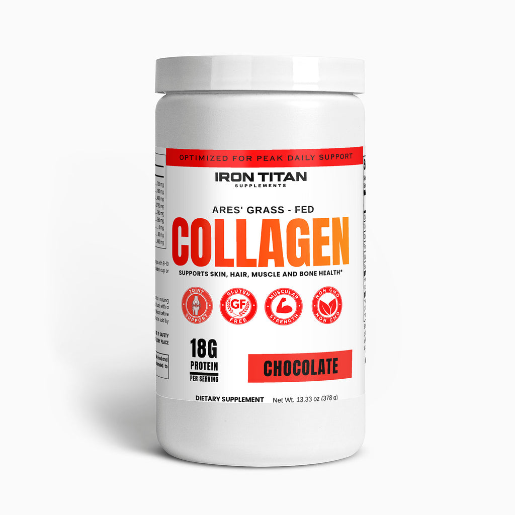 Ares' Grass-Fed Collagen Peptides Powder (Chocolate)