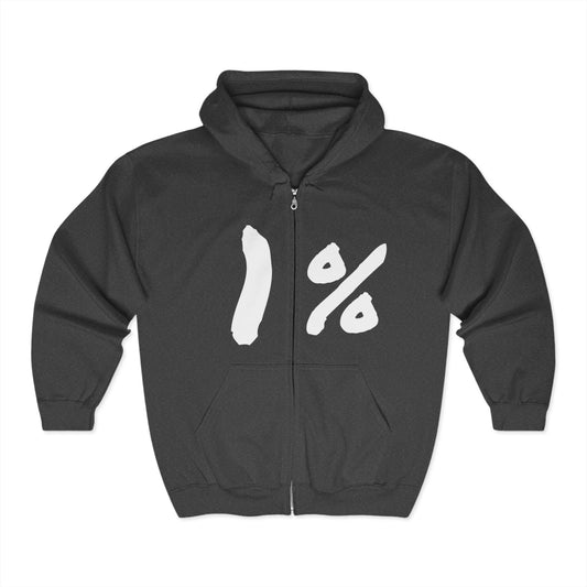 1% Unisex Heavy Blend™ Full Zip Hoodie