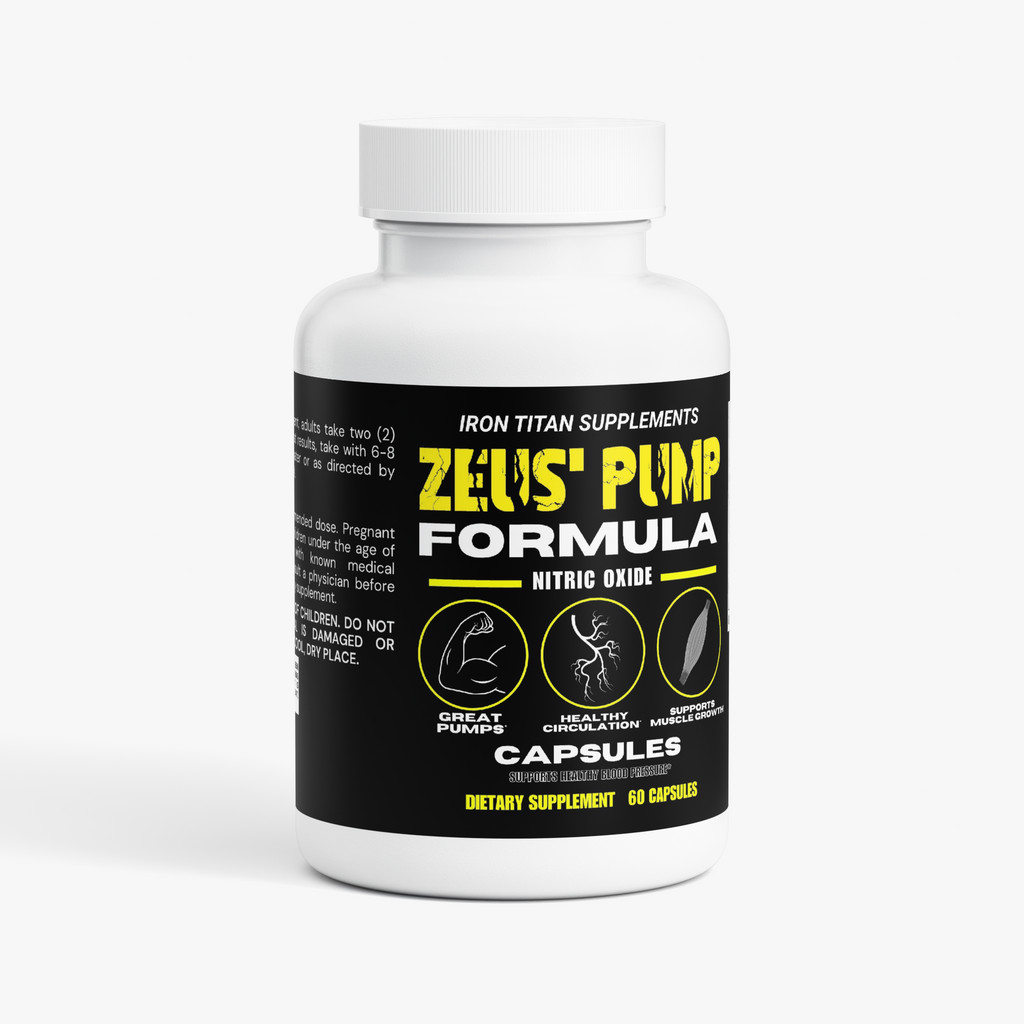 Zeus' Pump Formula - Nitric Oxide