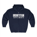 Unisex IT Supps Heavy Blend™ Full Zip Hoodie - Iron Titan Supplements - Never Average