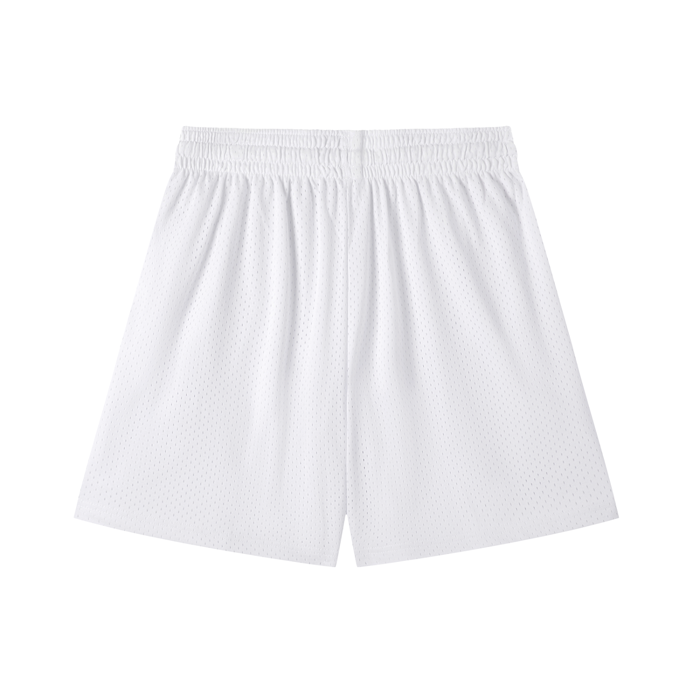 Iron Titan Drawstring Shorts (White/Rainbow Sherbet)
