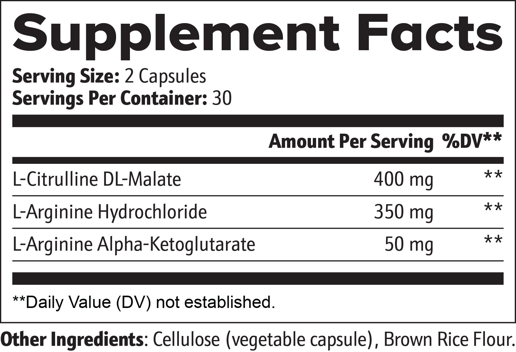 Zeus' Pump Formula - Nitric Oxide