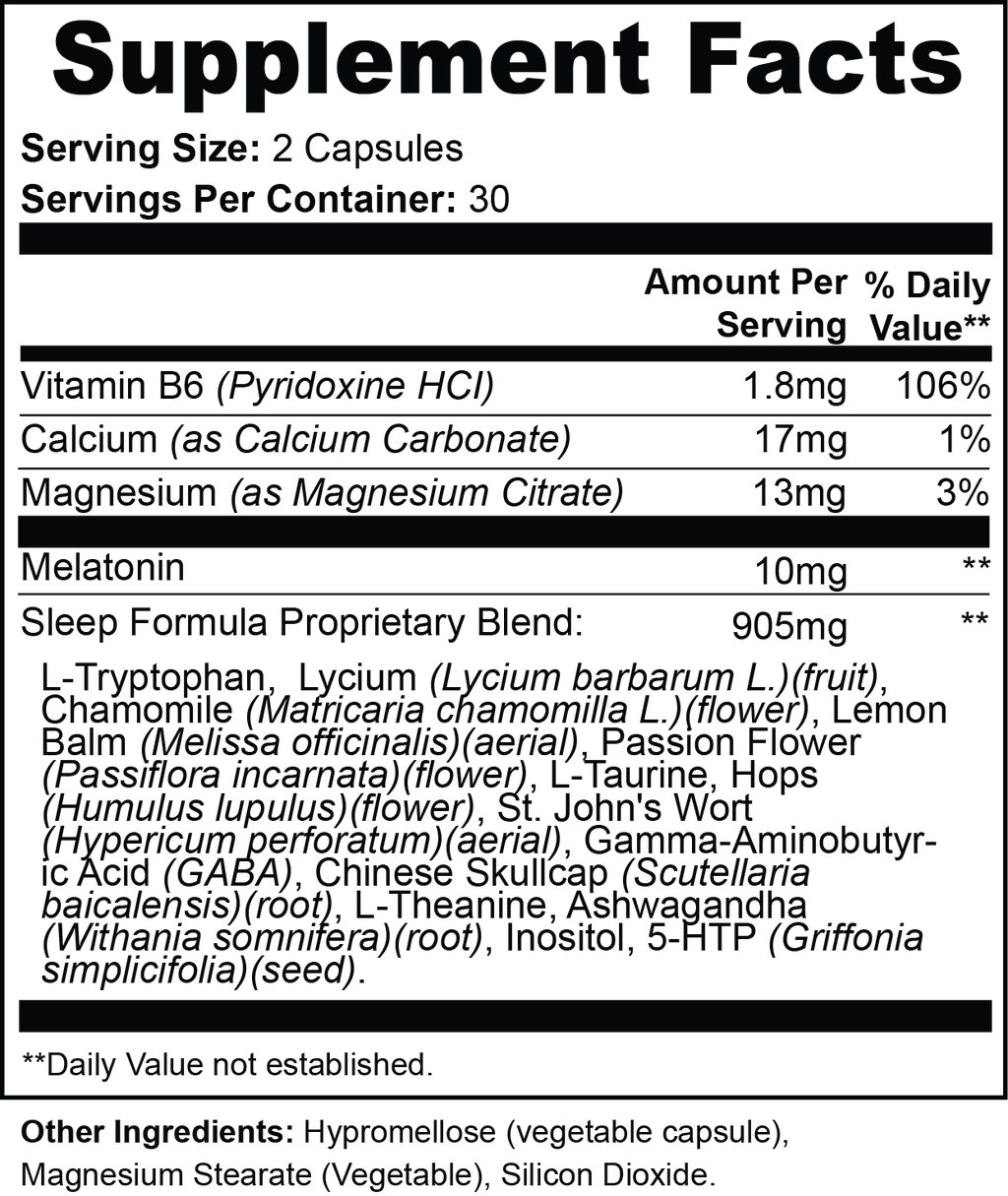 Nyx's Sleep Support