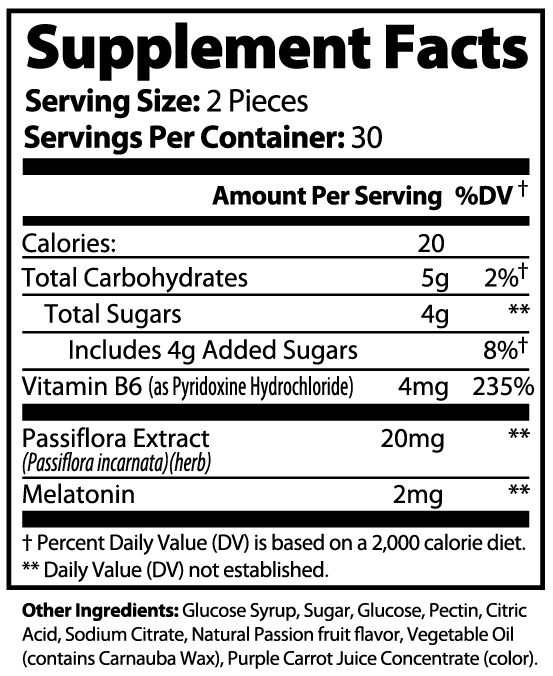 Nyx's Sleep Well Gummies (Adult)