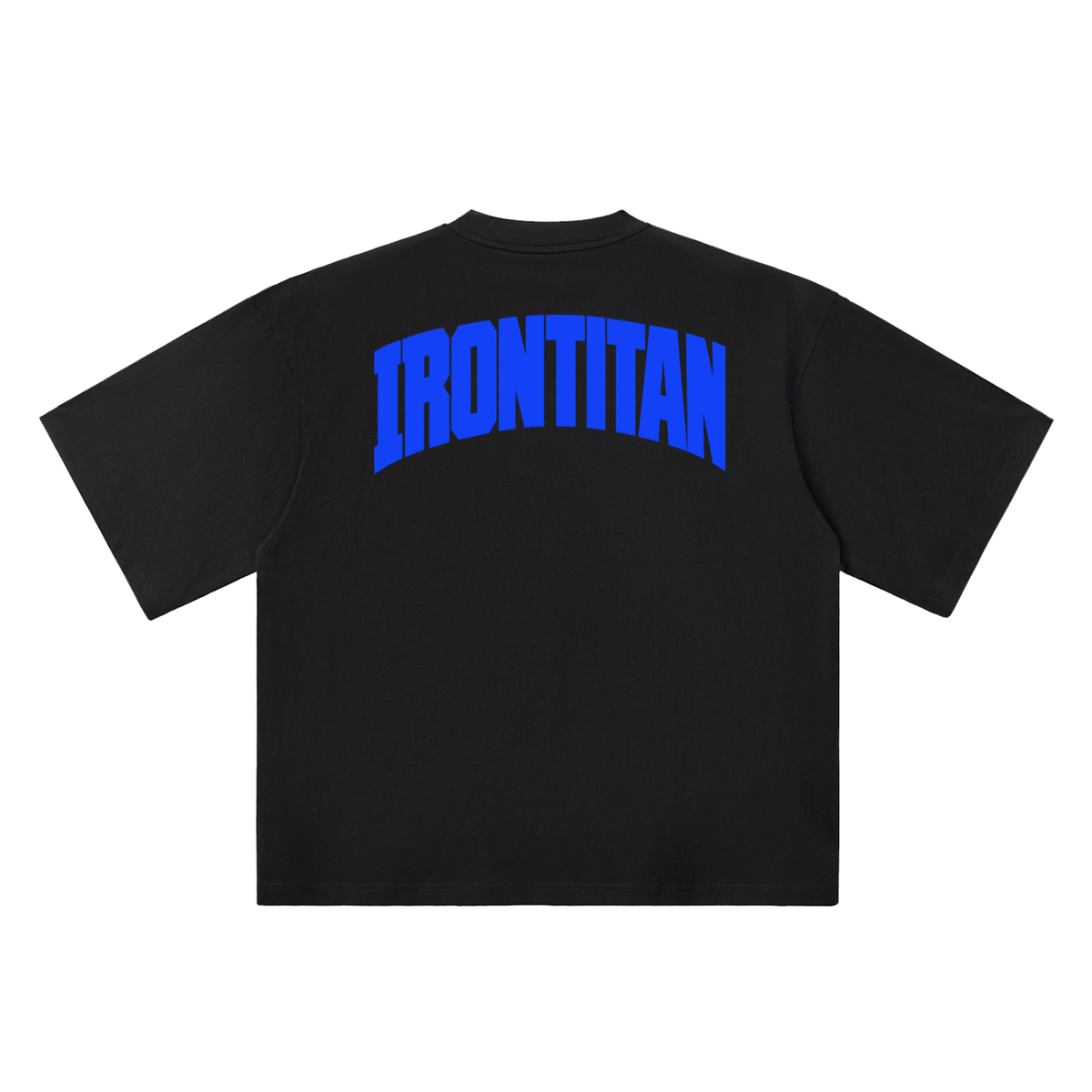 Oversized Powerhouse Drop Shoulder T-Shirt (Royal Blue)