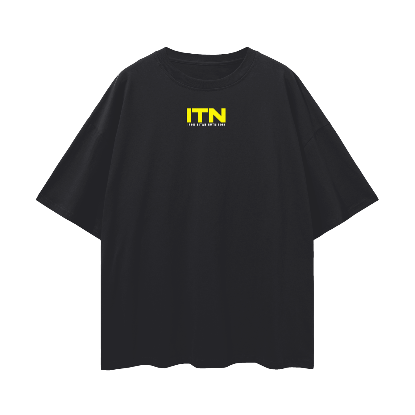 ITN Oversize Deep Drop Shoulder Tee - 190 GSM
