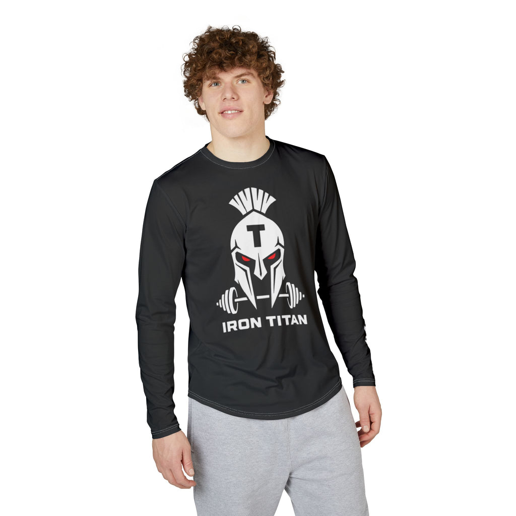 Men's Black Lightweight Performance Longsleeve Tee