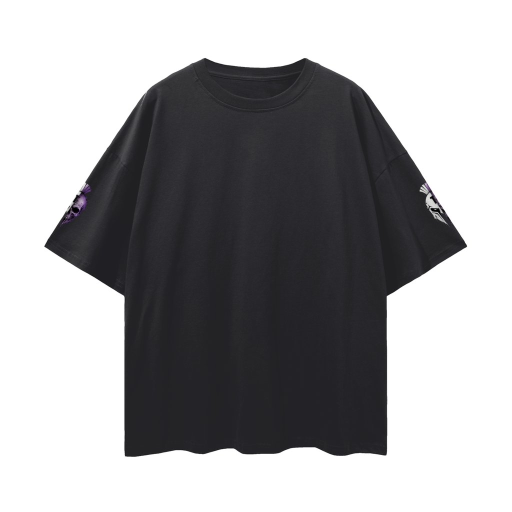 Oversize No Fear No Mercy Deep Drop Shoulder Tee - 190 GSM