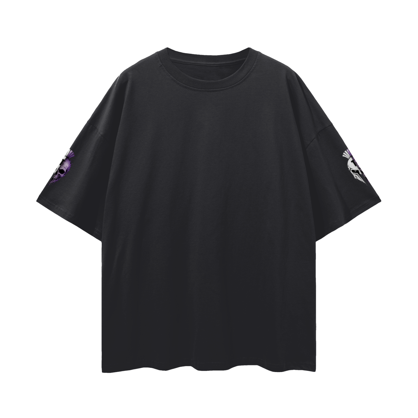 Oversize No Fear No Mercy Deep Drop Shoulder Tee - 190 GSM