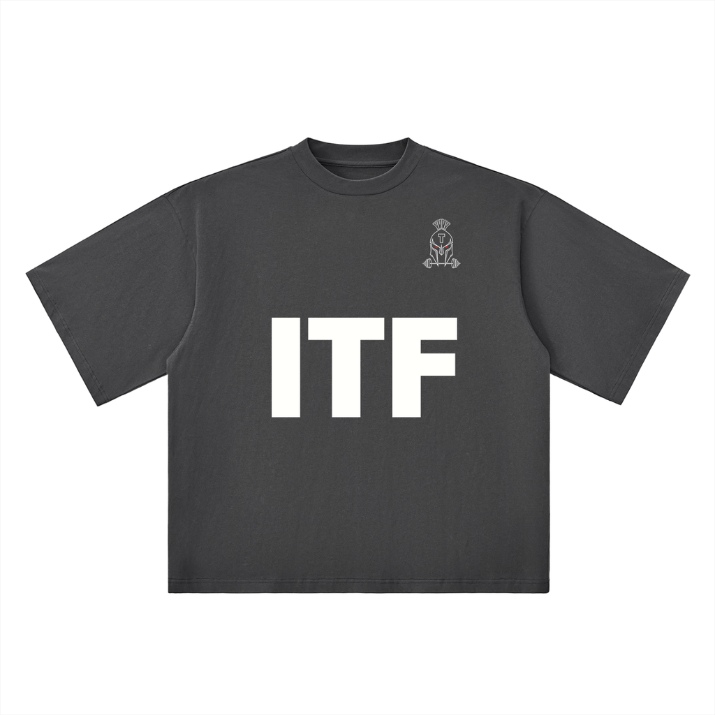Oversized Iron Titan Drop Shoulder T-Shirt