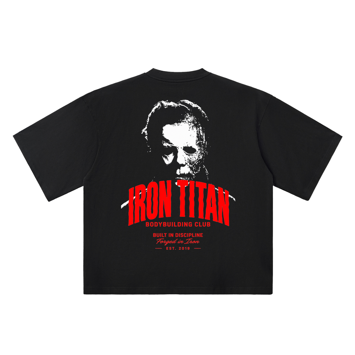 Oversized Halloween Drop Shoulder T-Shirt
