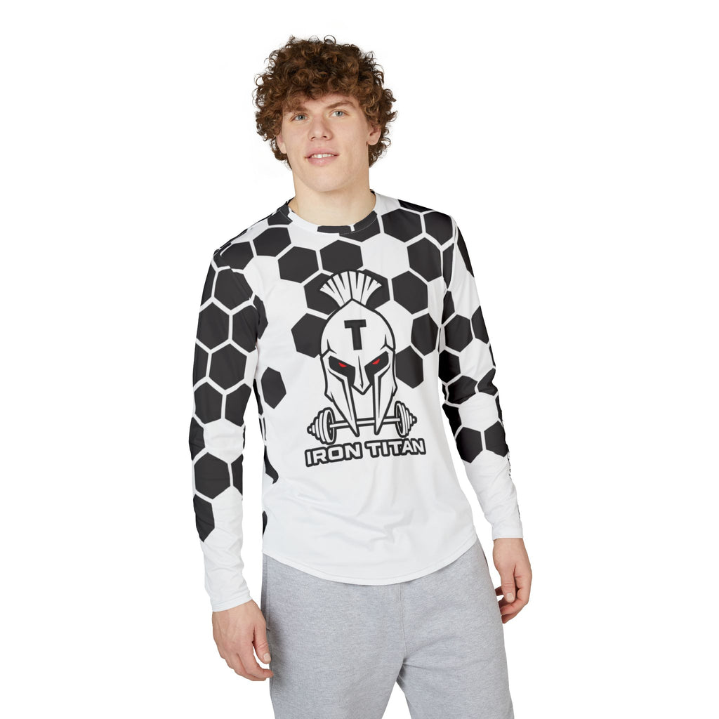 Men's Hex Hive Lightweight Performance Longsleeve Tee