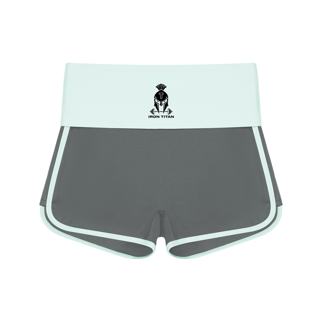 Women’s Iron Titan Color Block Yoga Shorts