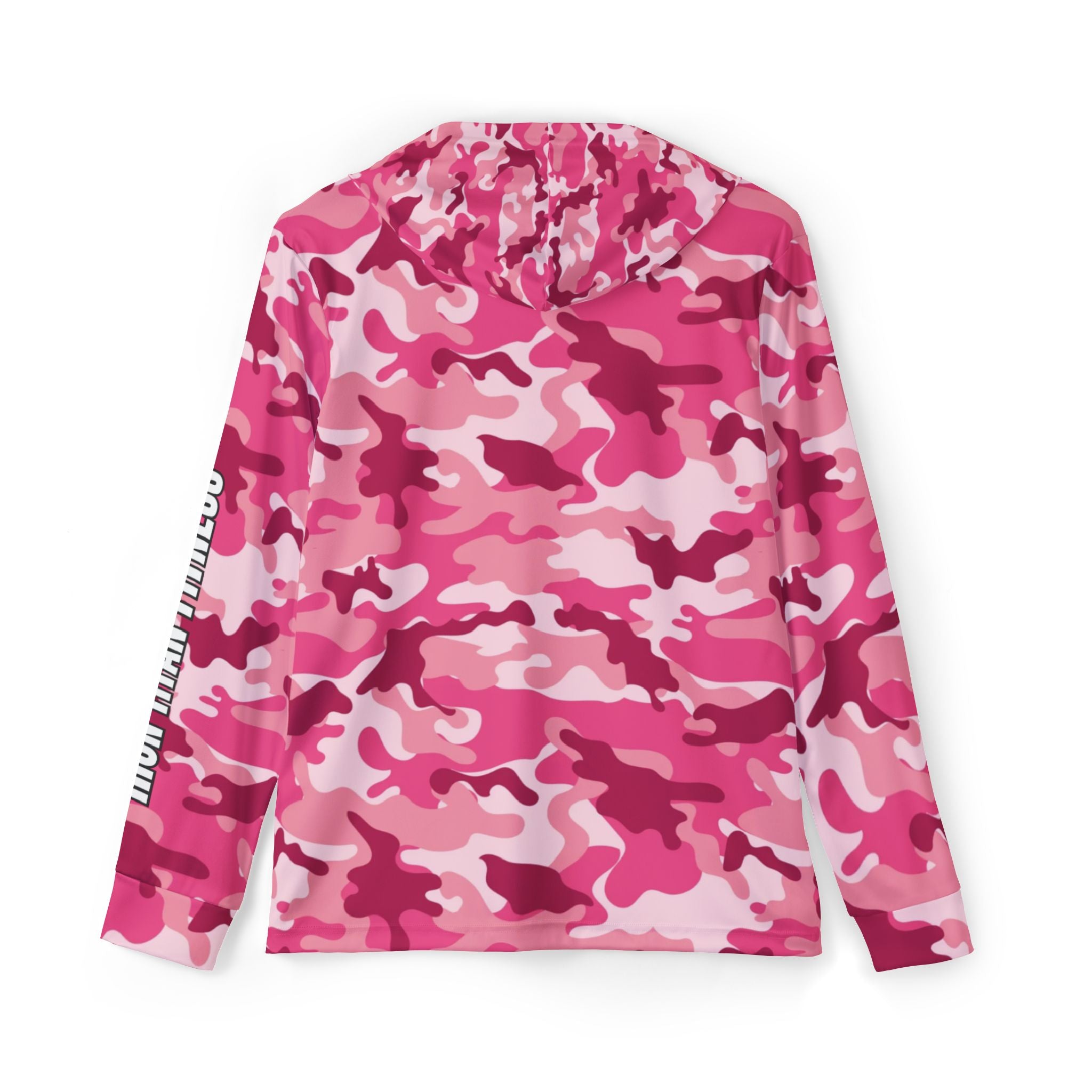 Men's Pink Camo Performance Hoodie