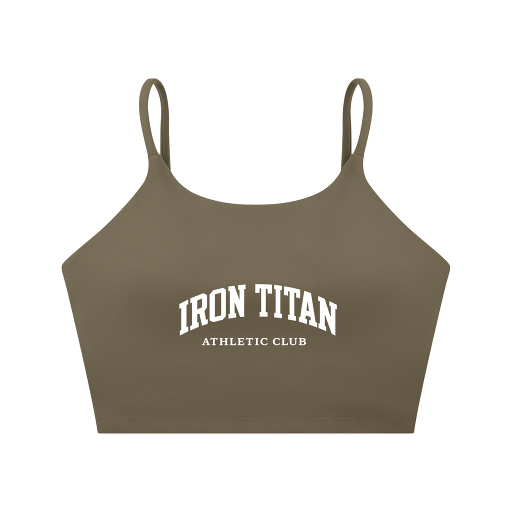 Athletic Club Spaghetti Strap Sports Bra