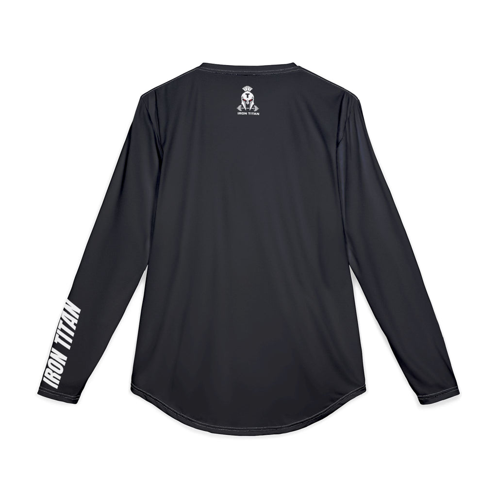 Men's Black Lightweight Performance Longsleeve Tee