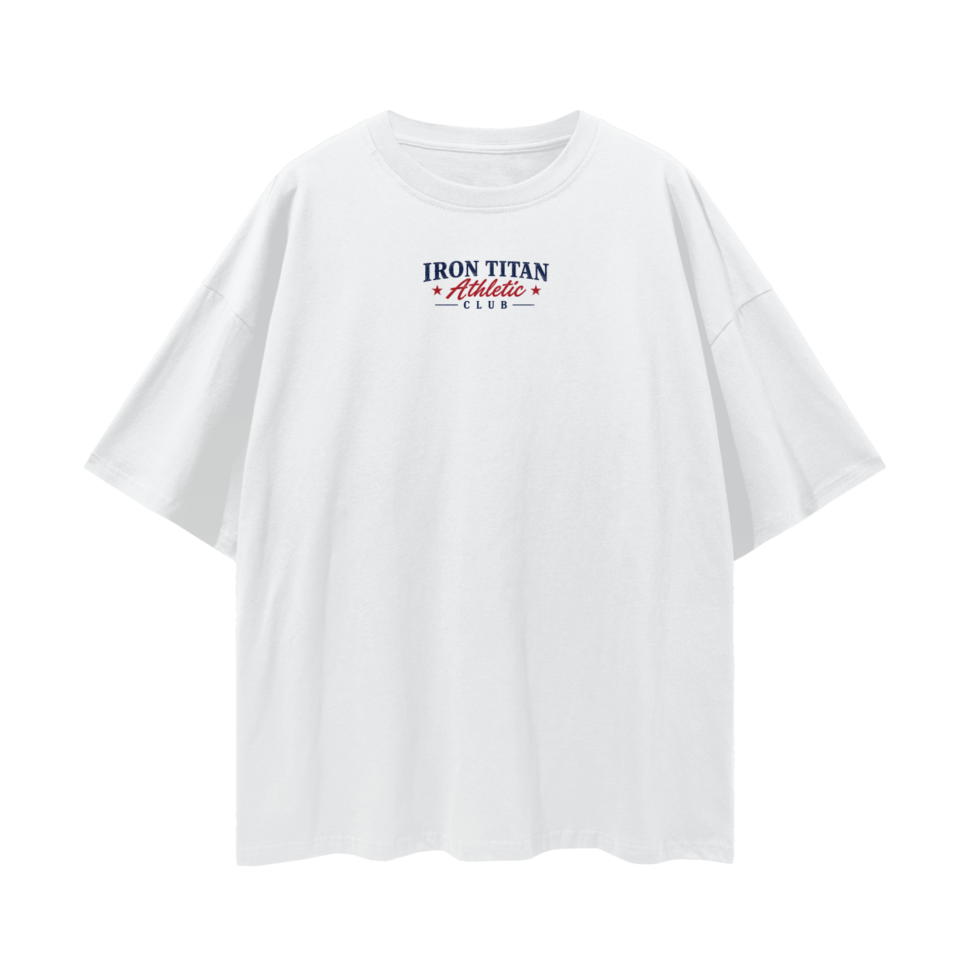 Oversize 1776 Deep Drop Shoulder Tee - 190 GSM