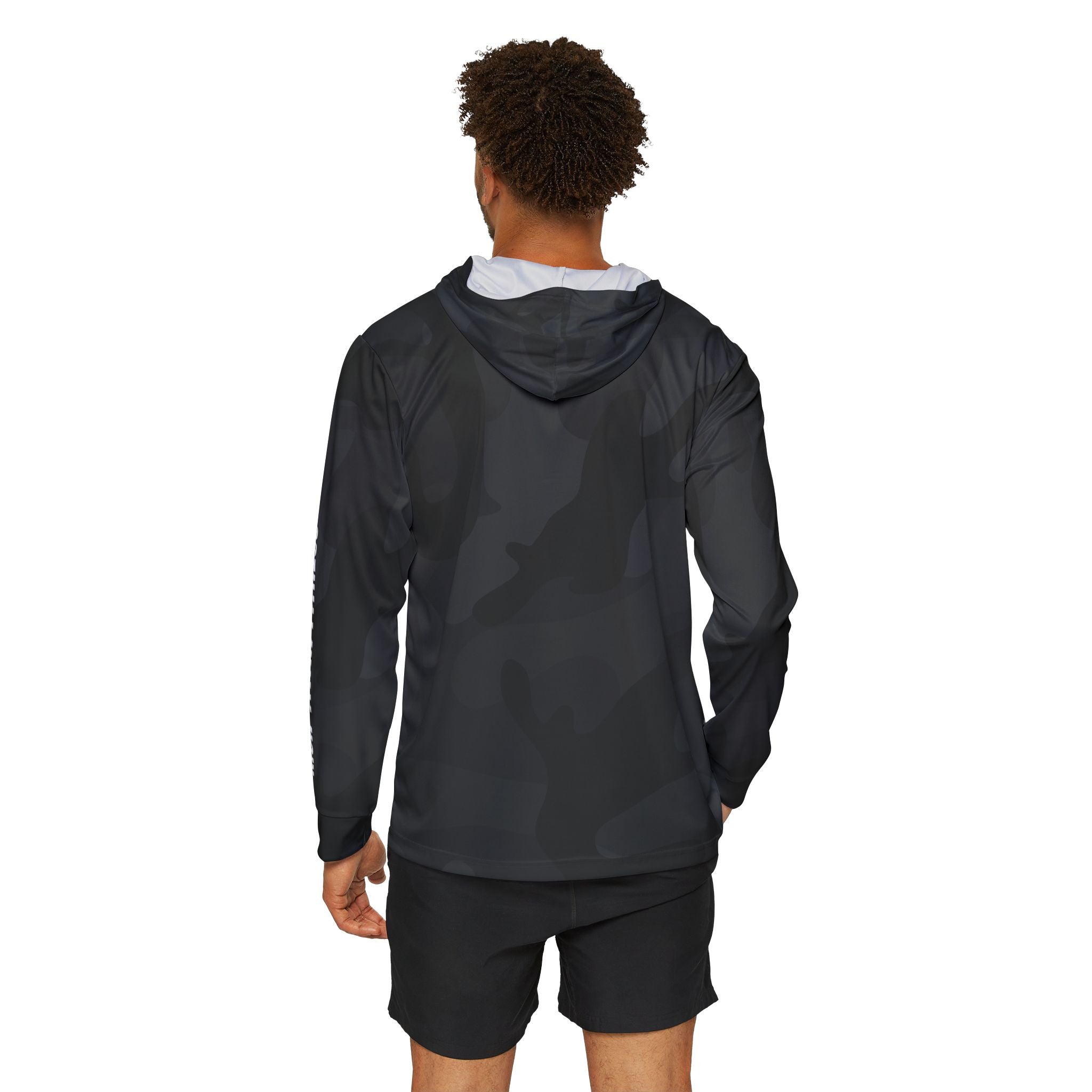 Men's Blackout Camo Performance Hoodie