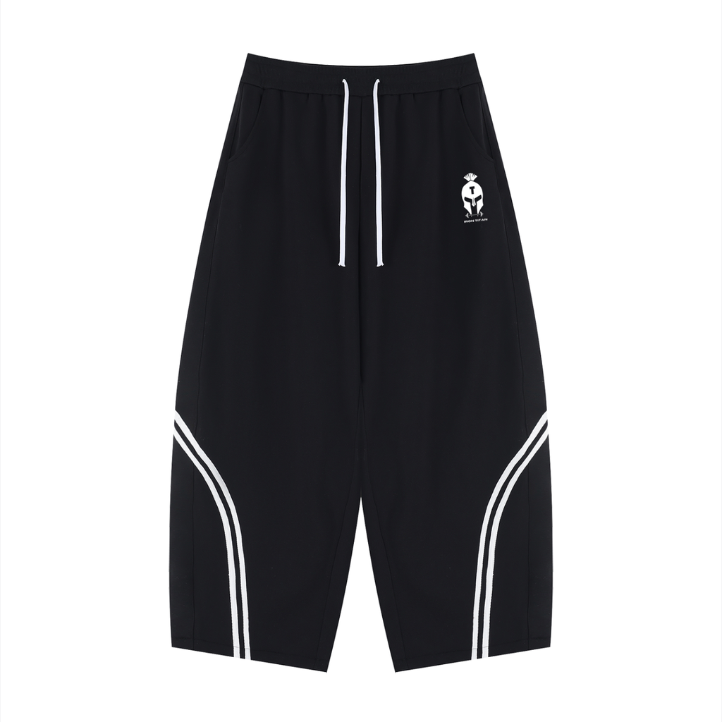 Iron Titan Wide Leg Piping Sweatpants