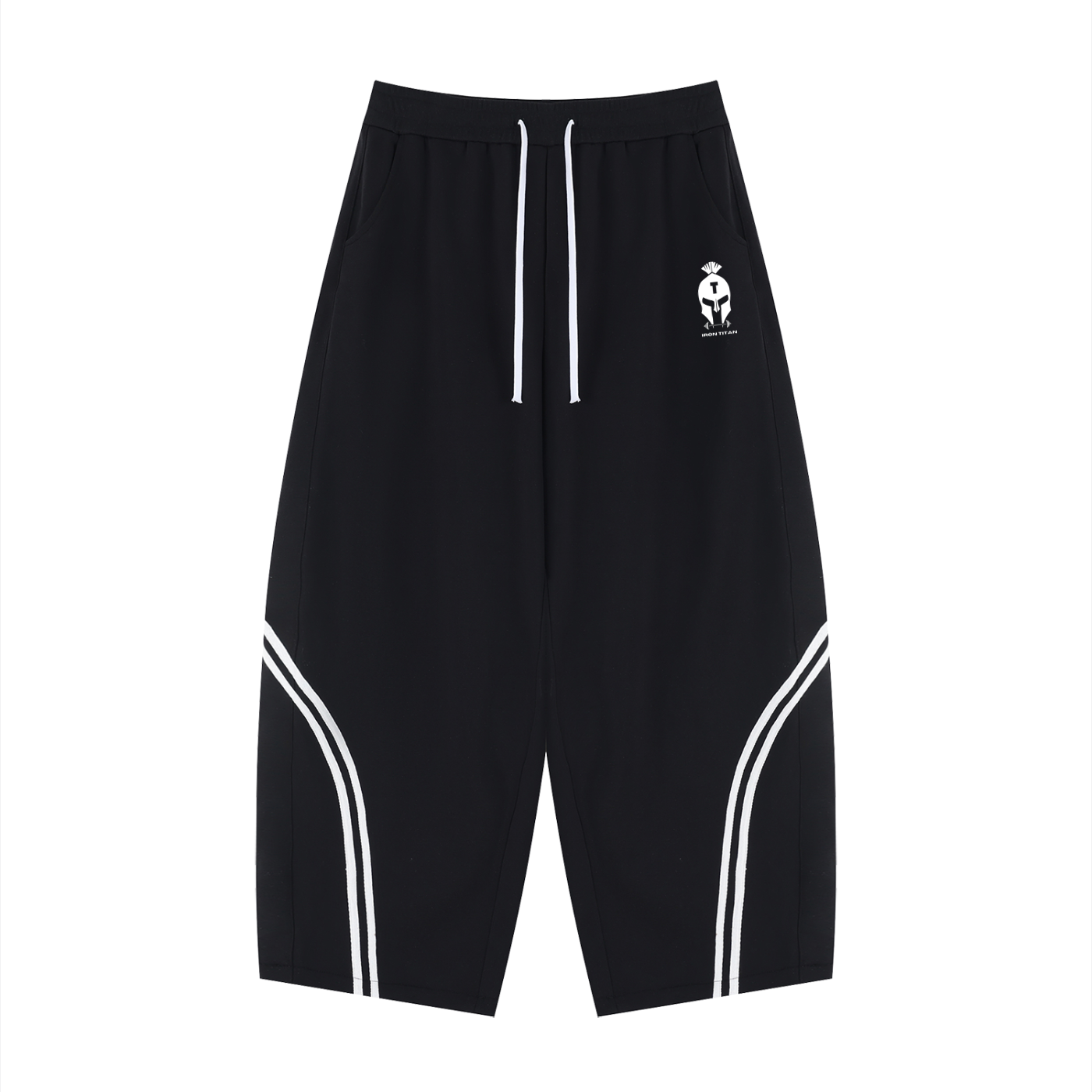 Iron Titan Wide Leg Piping Sweatpants