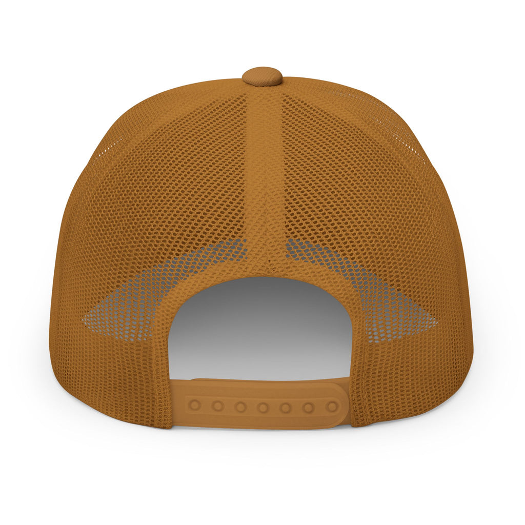 Iron Titan Patch Trucker Hat (Caramel)