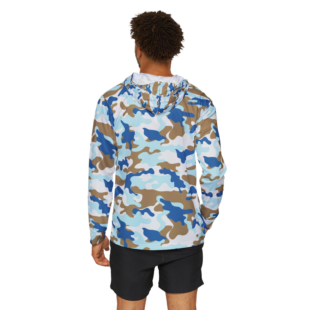 Men's Ocean Camo Performance Hoodie