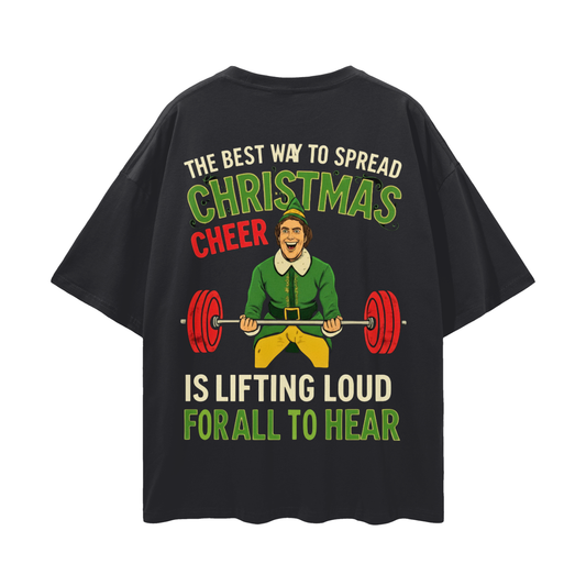 Lifting Loud For All To Hear Loose Drop Shoulder T-Shirt
