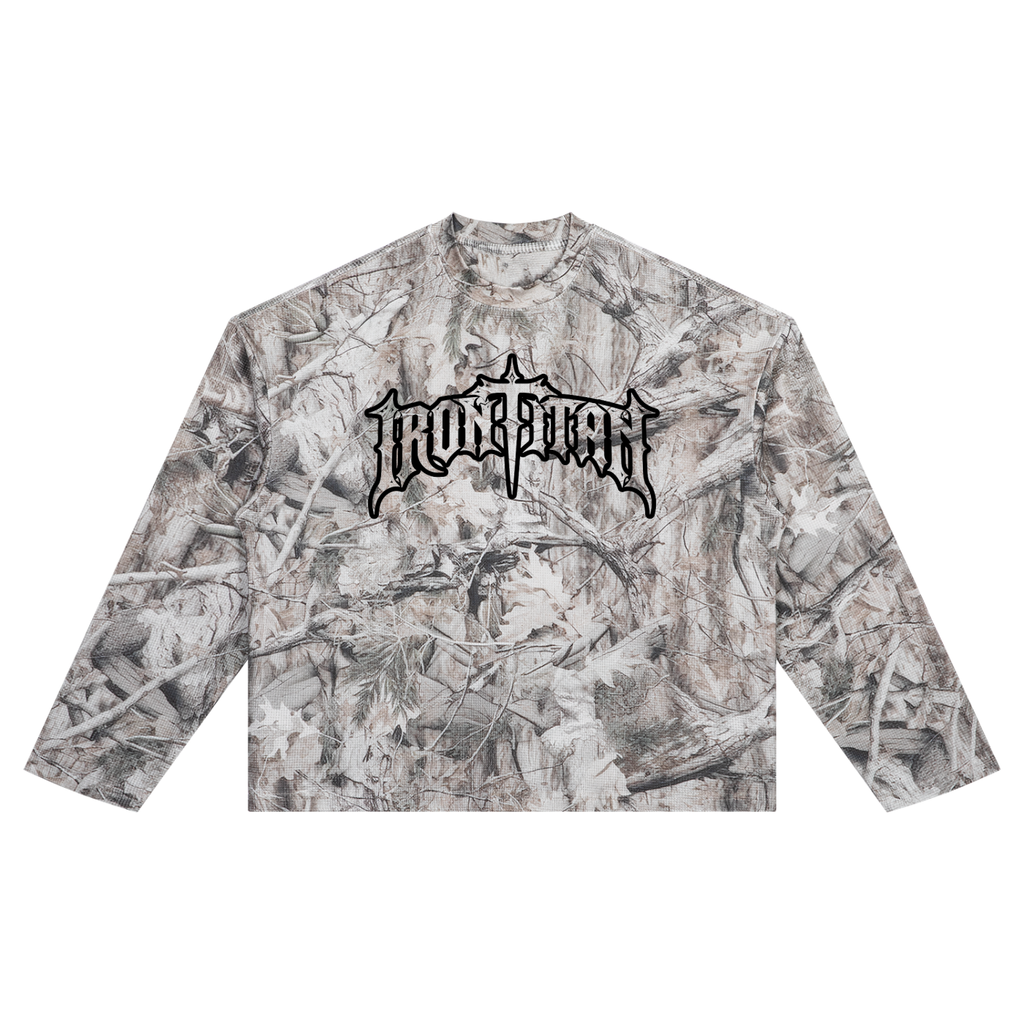 Unisex Tree Camo Waffle T-Shirt