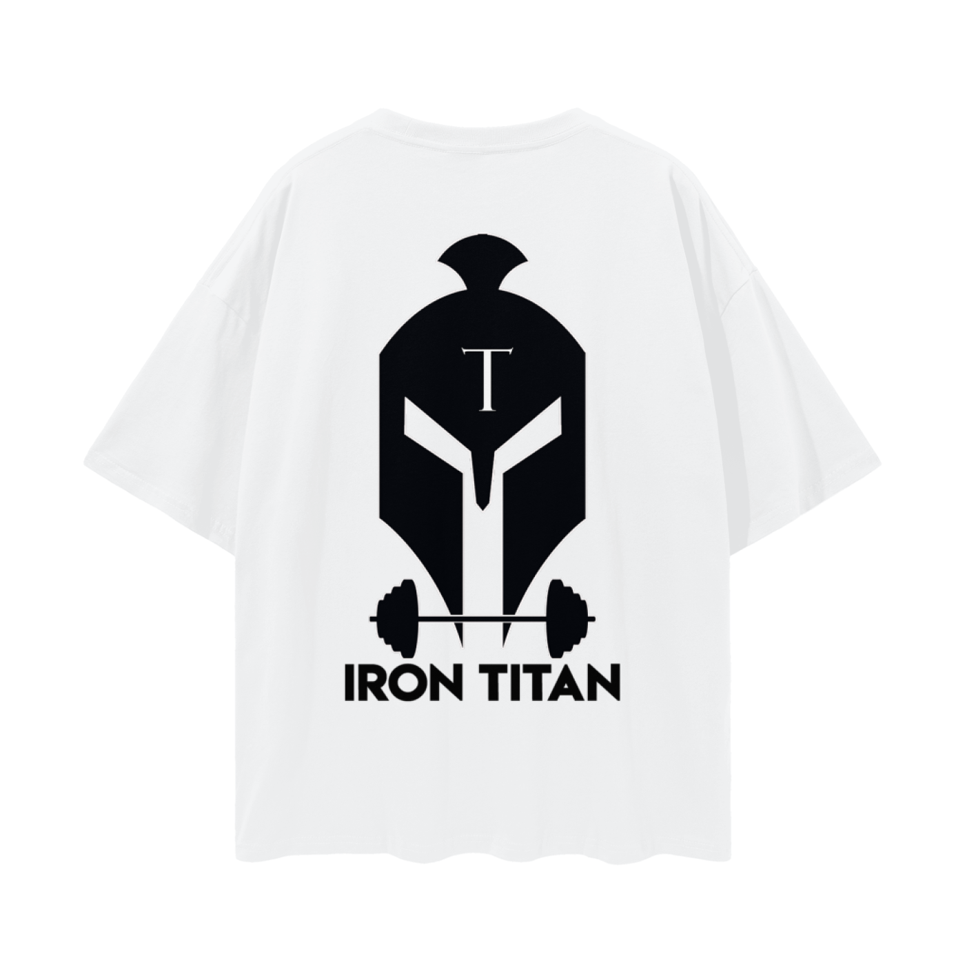 Pain Is Necessary Oversize Deep Drop Shoulder Tee - 190 GSM