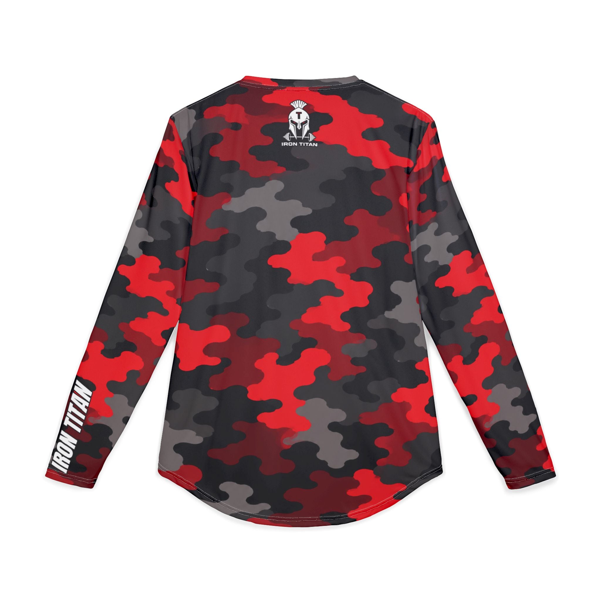 Men's Warpath Red Lightweight Performance Longsleeve Tee